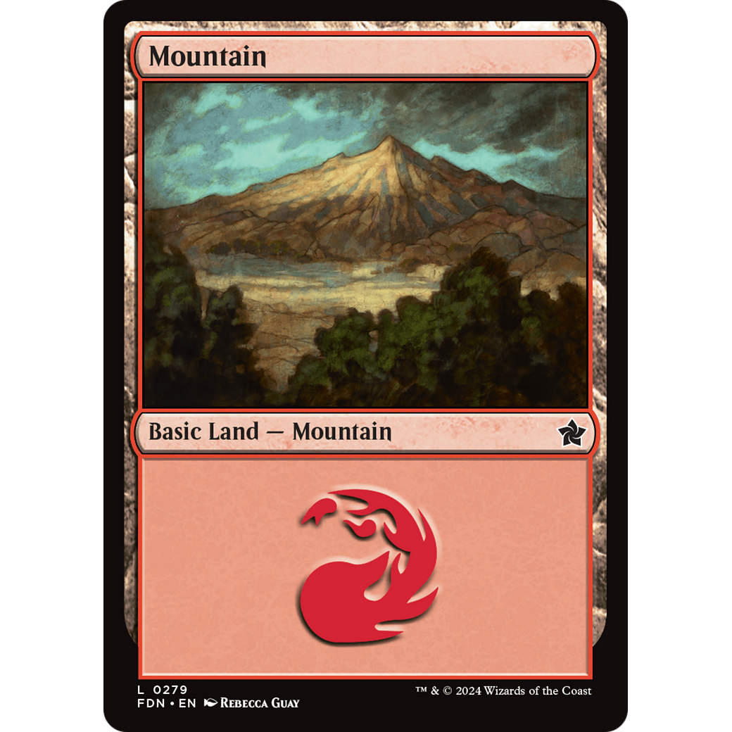 Mountain (FDN-279) - Foundations Foil