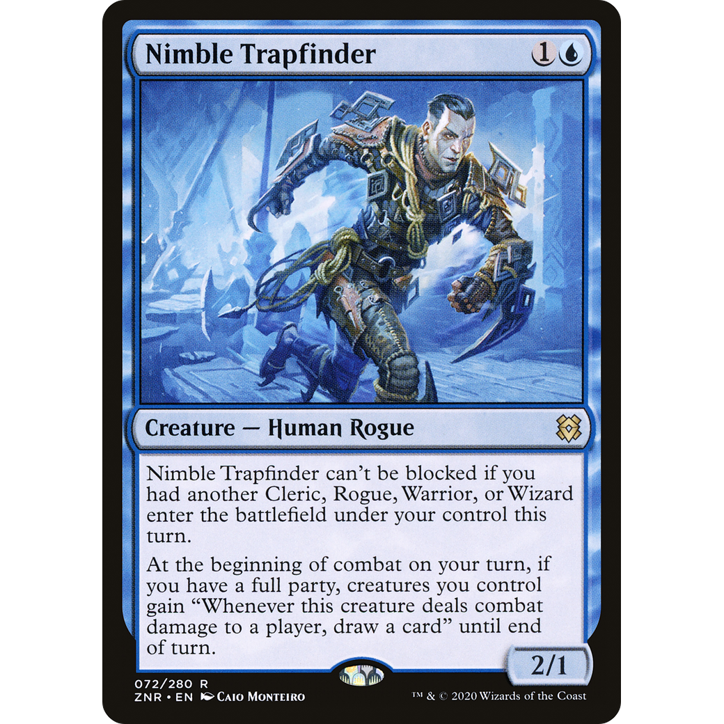 Nimble Trapfinder (ZNR-072) - Zendikar Rising Foil