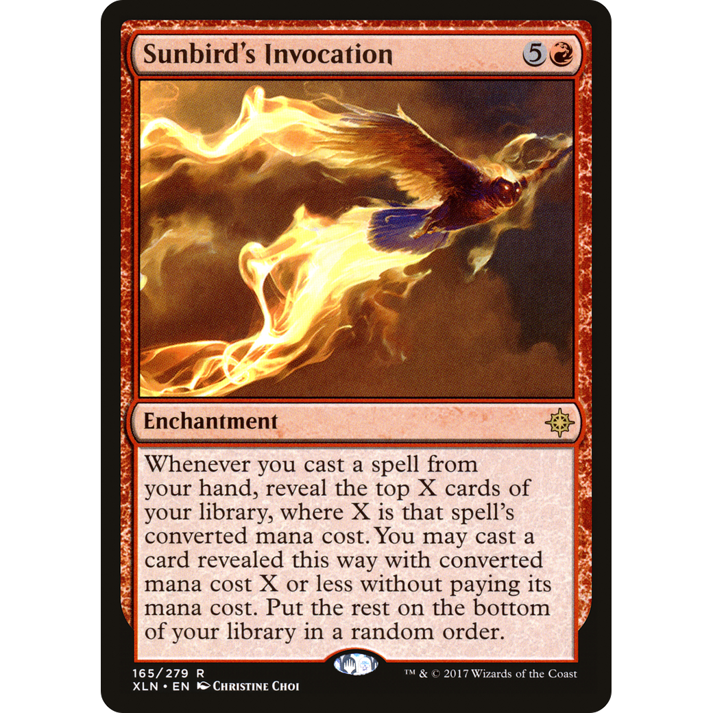 Sunbird's Invocation (XLN-165) - Ixalan Foil