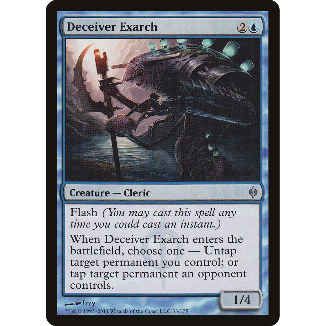 Deceiver Exarch (NPH-033) - New Phyrexia Foil