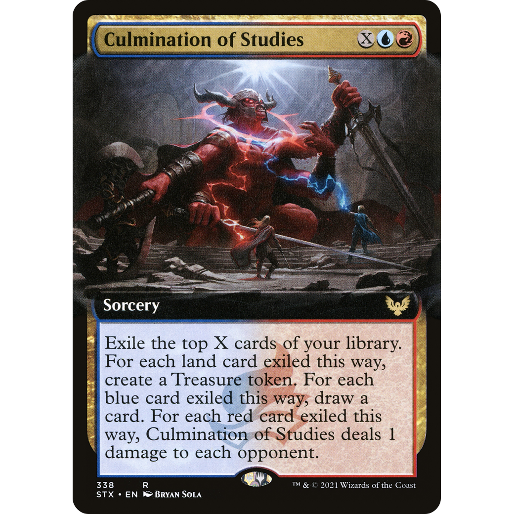 Culmination of Studies (Extended Art) (STX-338) - Strixhaven: School of Mages: (Extended Art) Foil
