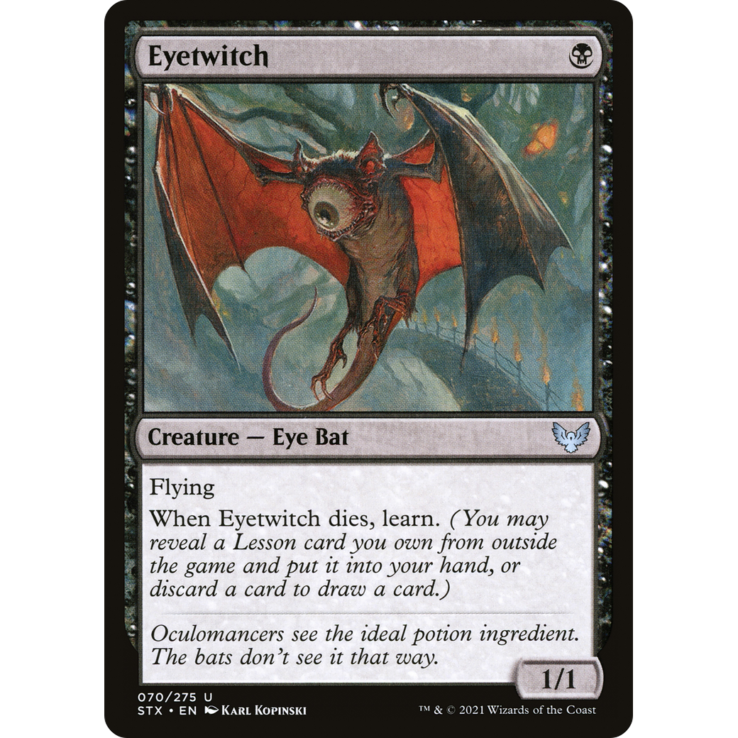 Eyetwitch (STX-070) - Strixhaven: School of Mages
