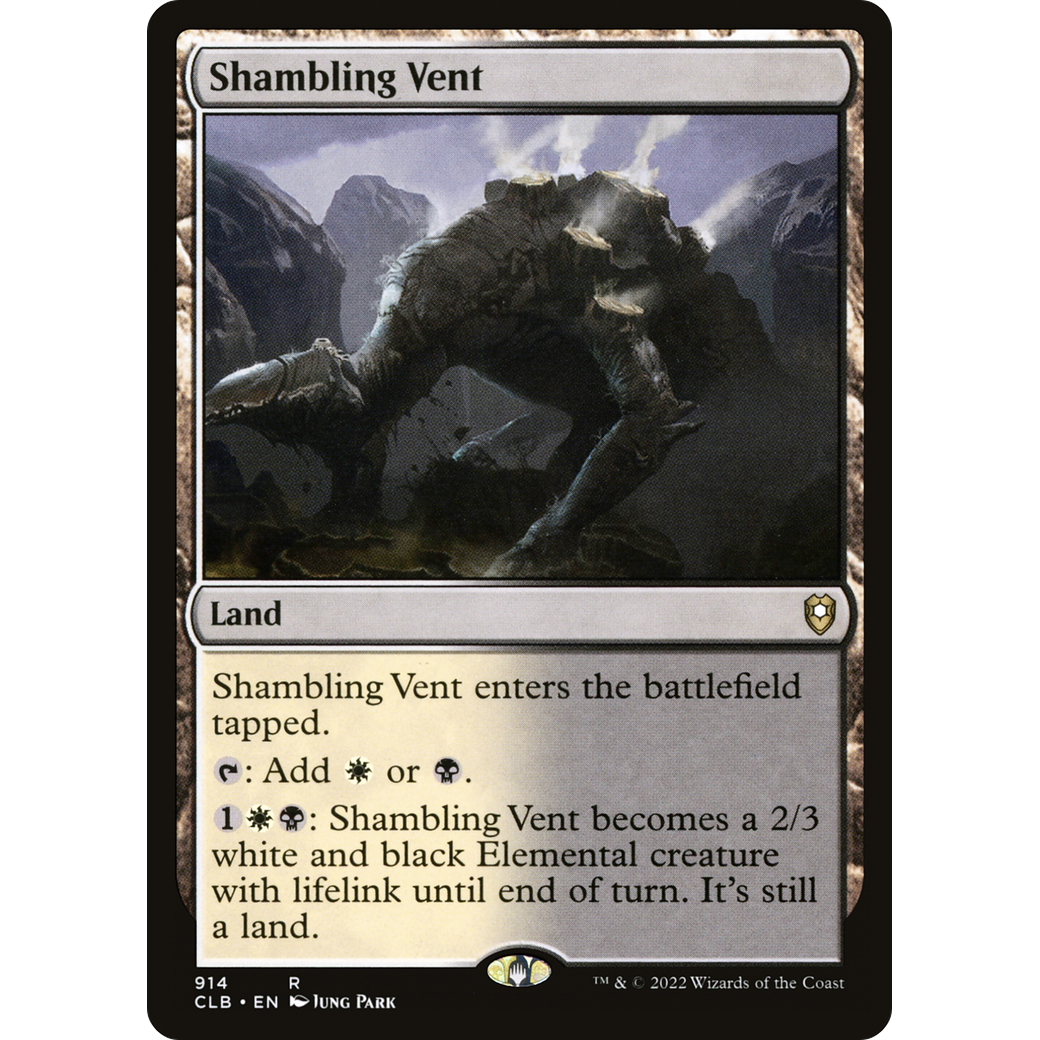 Shambling Vent (CLB-914) - Commander Legends: Battle for Baldur's Gate