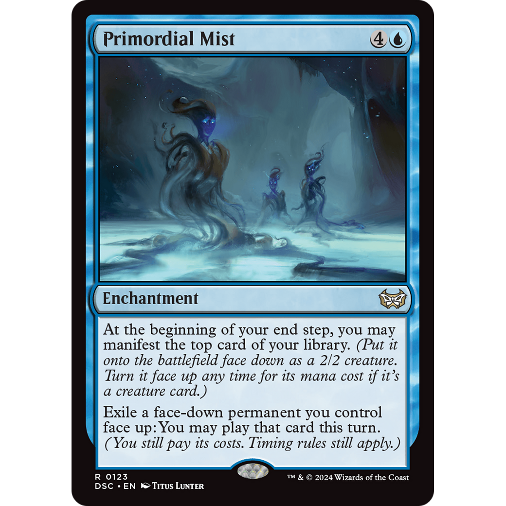 Primordial Mist (DSC-123) - Duskmourn: House of Horror Commander