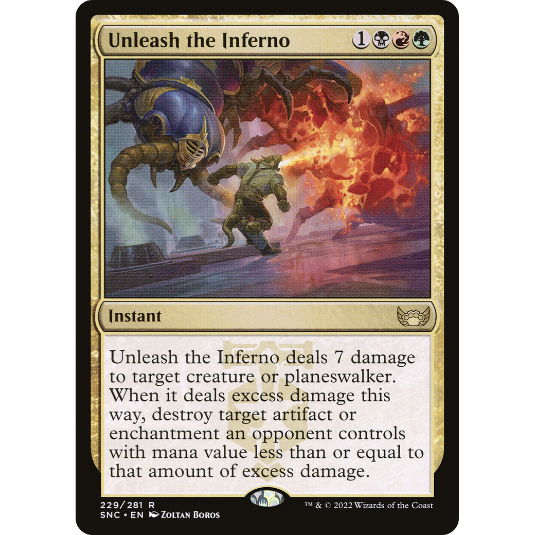 Unleash the Inferno (SNC-229) - Streets of New Capenna