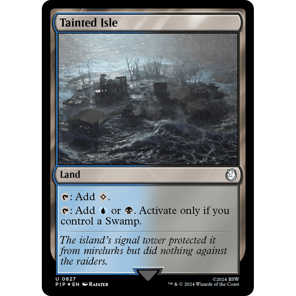 Tainted Isle (PIP-827) - Fallout Foil