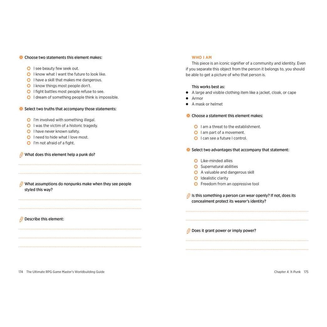 Ultimate RPG Game Master's Worldbuilding Guide by James D’Amato: Paperback; 272 pages / English