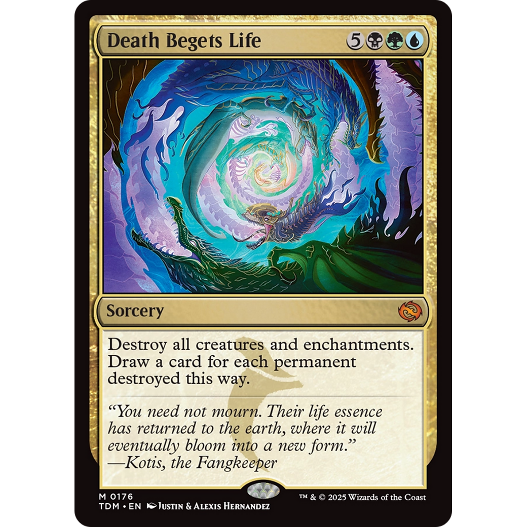 Death Begets Life (TDM-176) - Tarkir: Dragonstorm