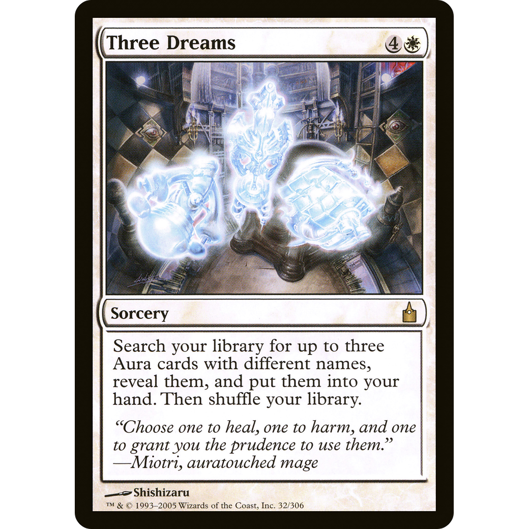 Three Dreams (RAV-032) - Ravnica: City of Guilds