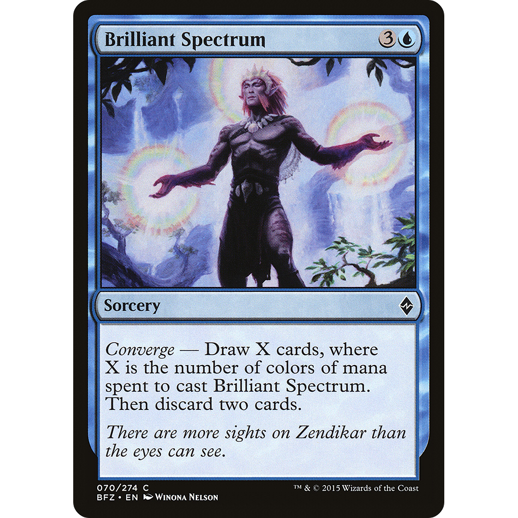 Brilliant Spectrum (BFZ-070) - Battle for Zendikar Foil