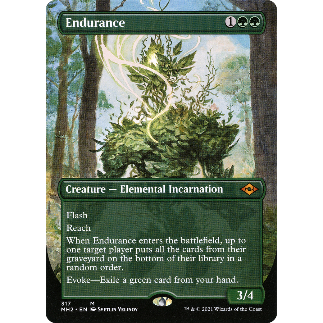 Endurance (Borderless) (MH2-317) - Modern Horizons 2 (Borderless) Foil