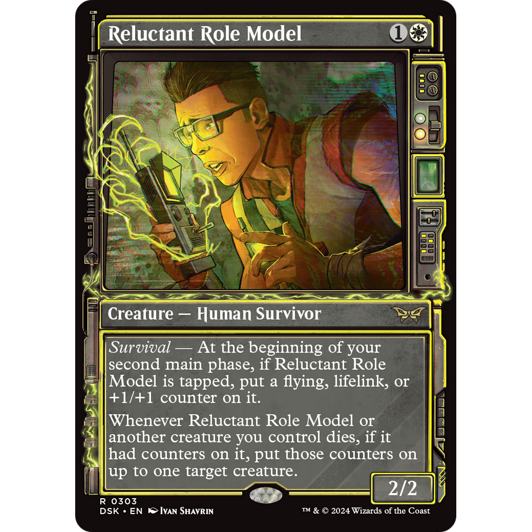Reluctant Role Model (DSK-303) - Duskmourn: House of Horror: (Showcase)