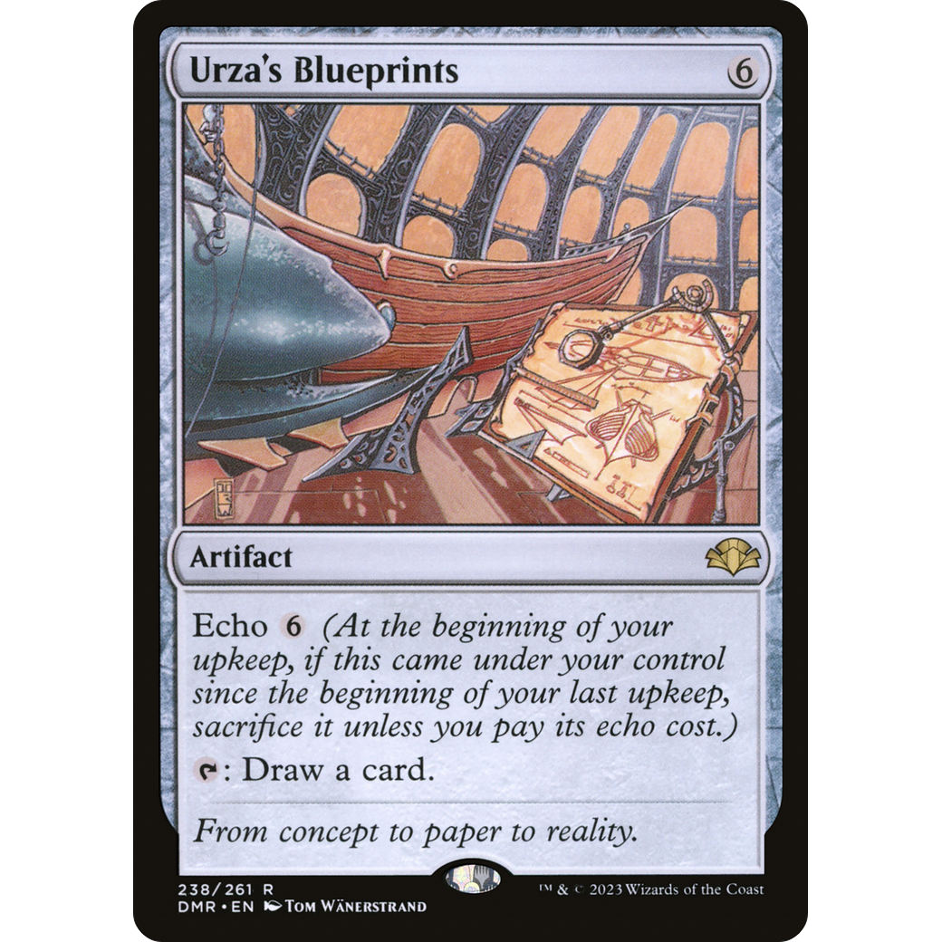 Urza's Blueprints (DMR-238) - Dominaria Remastered Foil