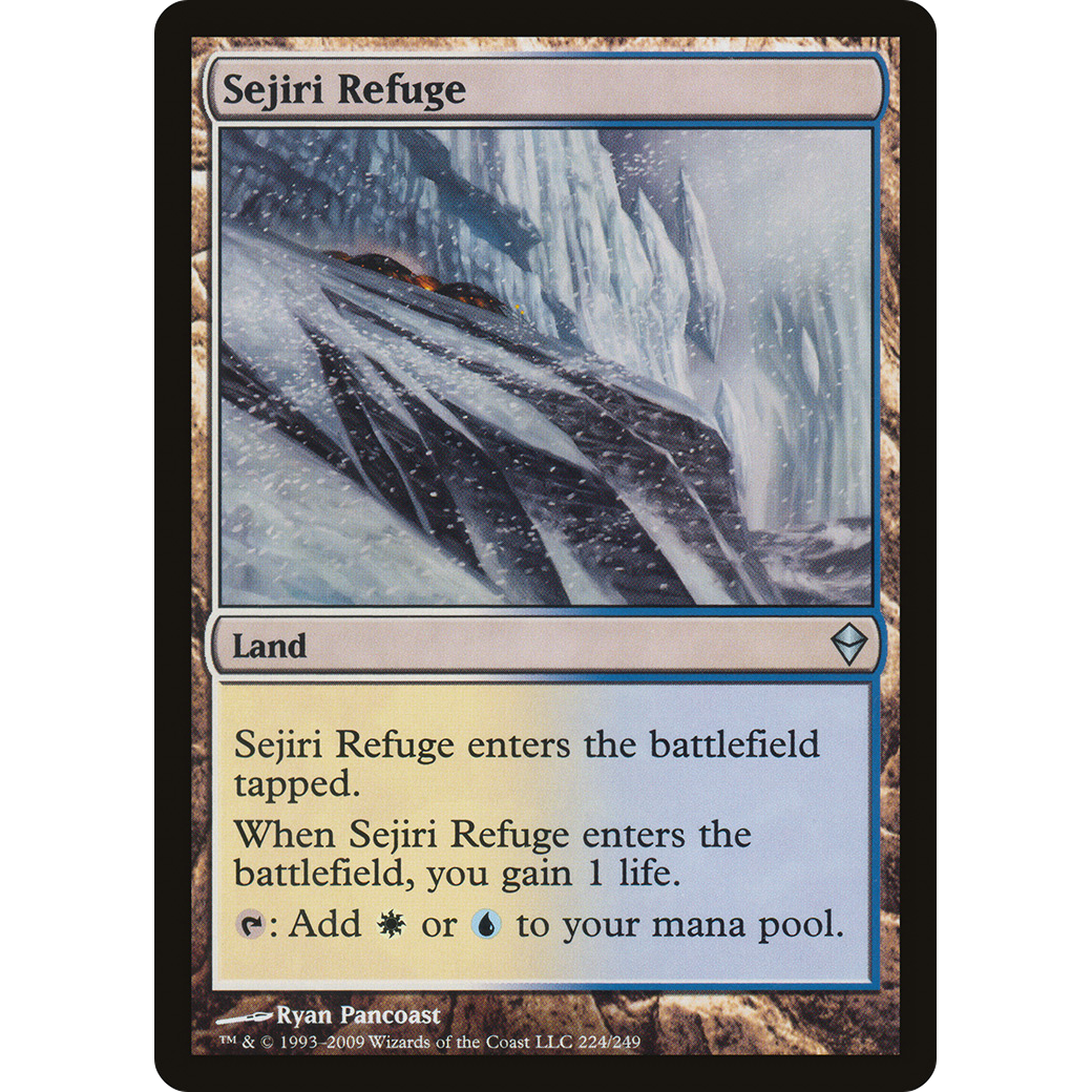 Sejiri Refuge (ZEN-224) - Zendikar Foil