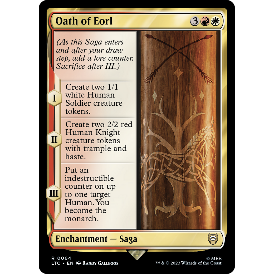 Oath of Eorl (LTC-064) - Tales of Middle-earth Commander