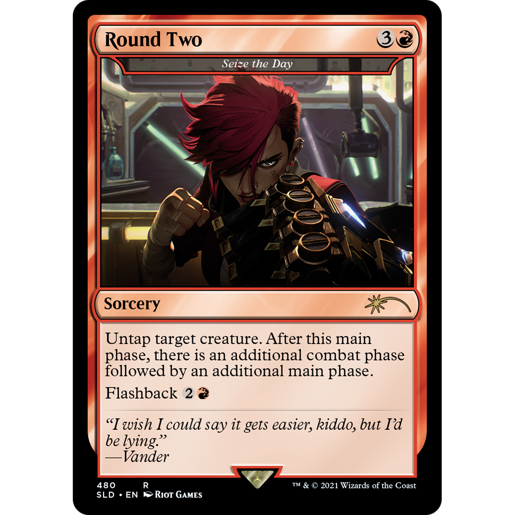 Round Two - Seize the Day (SLD-480) - Secret Lair Drop / Round Two
