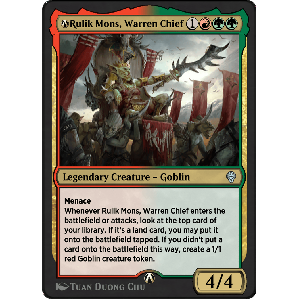 A-Rulik Mons, Warren Chief (DMU-A-217) - Dominaria United