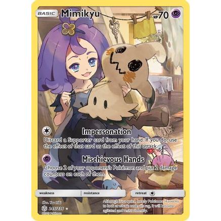 Mimikyu (Secret) 245/236 - SM Cosmic Eclipse Holofoil