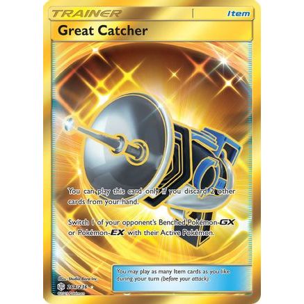 Great Catcher (Secret) 264/236 - SM Cosmic Eclipse Holofoil