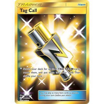Tag Call (Secret) 270/236 - SM Cosmic Eclipse Holofoil