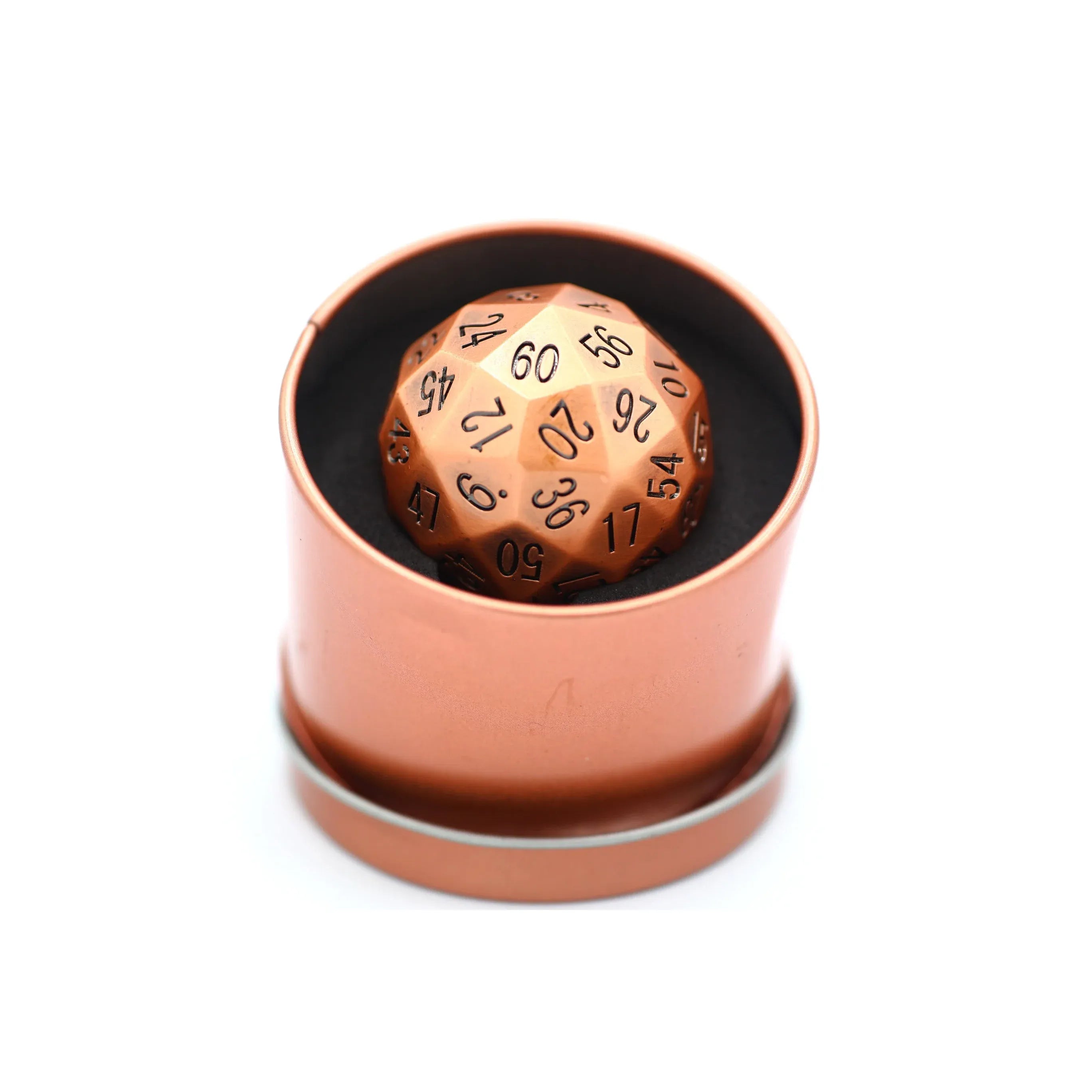 Titan's Fist Metal D60 Dice - Antient Copper