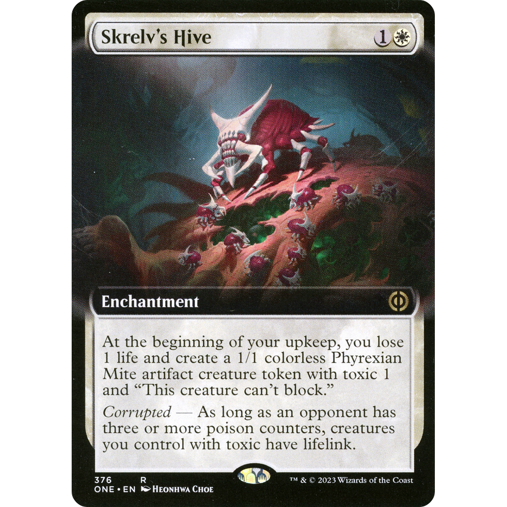 Skrelv's Hive (ONE-376) - Phyrexia: All Will Be One: (Extended Art)