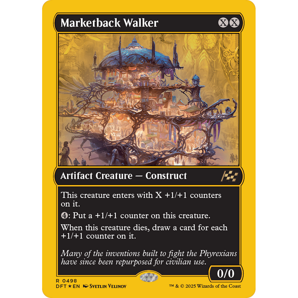 Marketback Walker (DFT-498) - Aetherdrift Foil