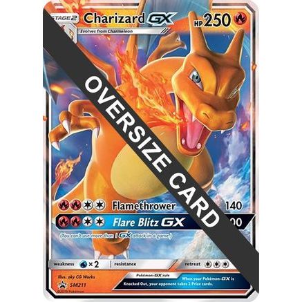 Charizard GX - SM211 (SM Black Star Promo) SM211 - Jumbo Cards Holofoil