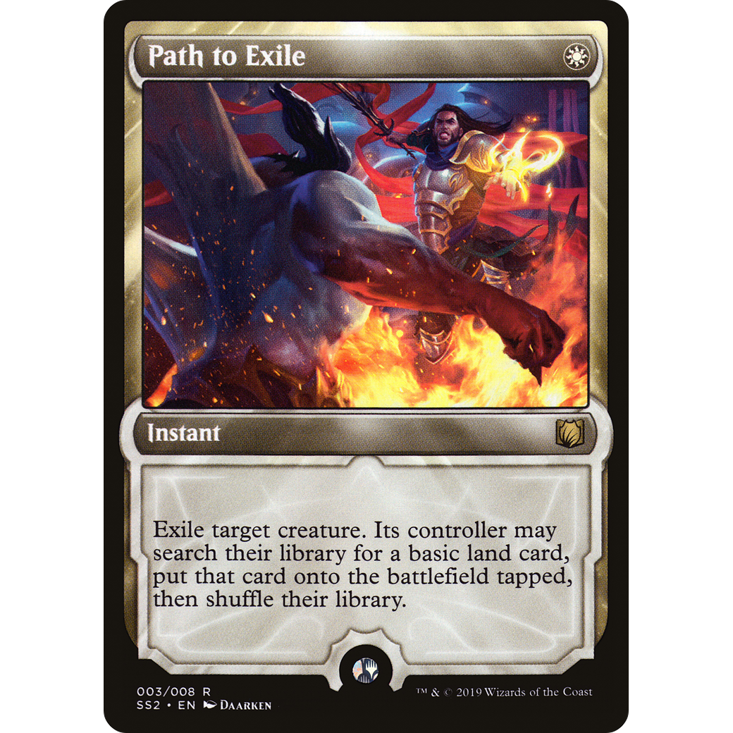 Path to Exile (SS2-003) - Signature Spellbook: Gideon Foil