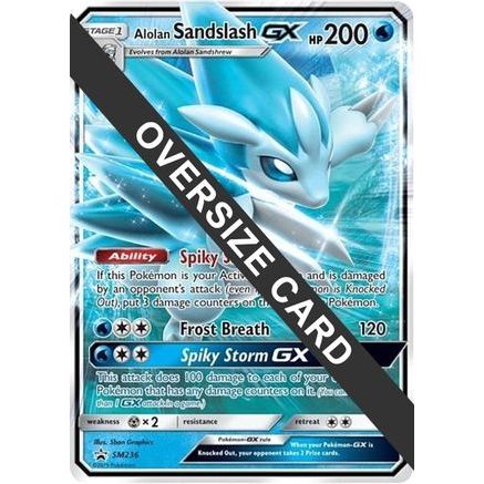 Alolan Sandslash GX - SM236 SM236 - Jumbo Cards Holofoil