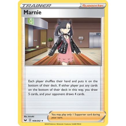 Marnie 169/202 - SWSH01 Sword & Shield Base Set Holofoil