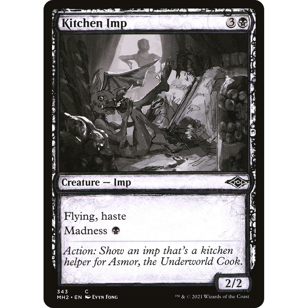 Kitchen Imp (Showcase) (MH2-343) - Modern Horizons 2: (Showcase) Foil