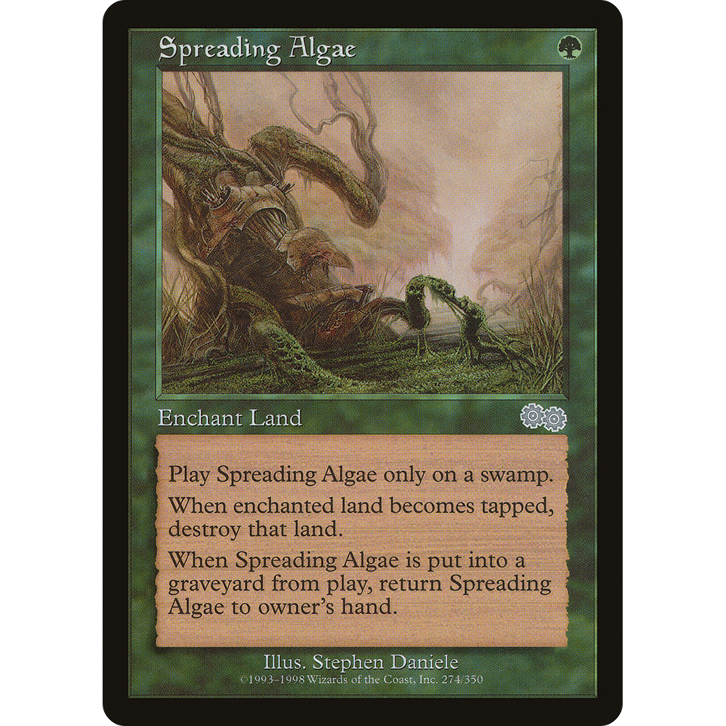 Spreading Algae (USG-274) - Urza's Saga