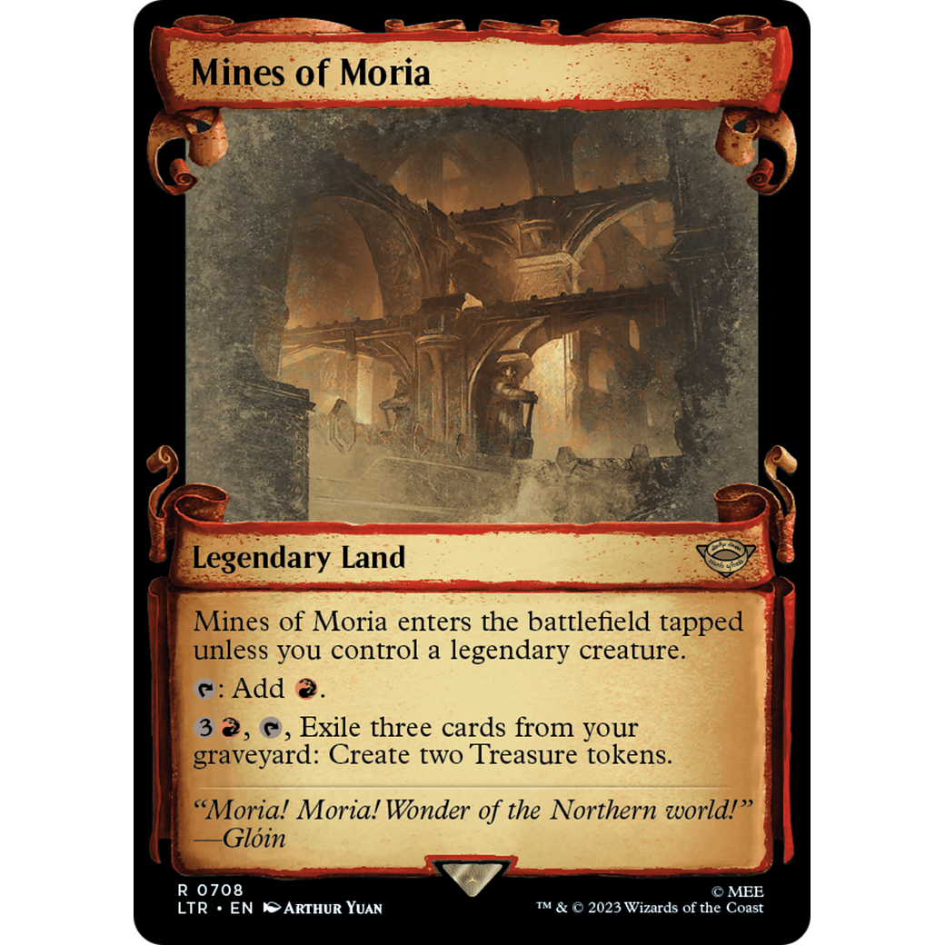 Mines of Moria (LTR-708) - The Lord of the Rings: Tales of Middle-earth: (Showcase)