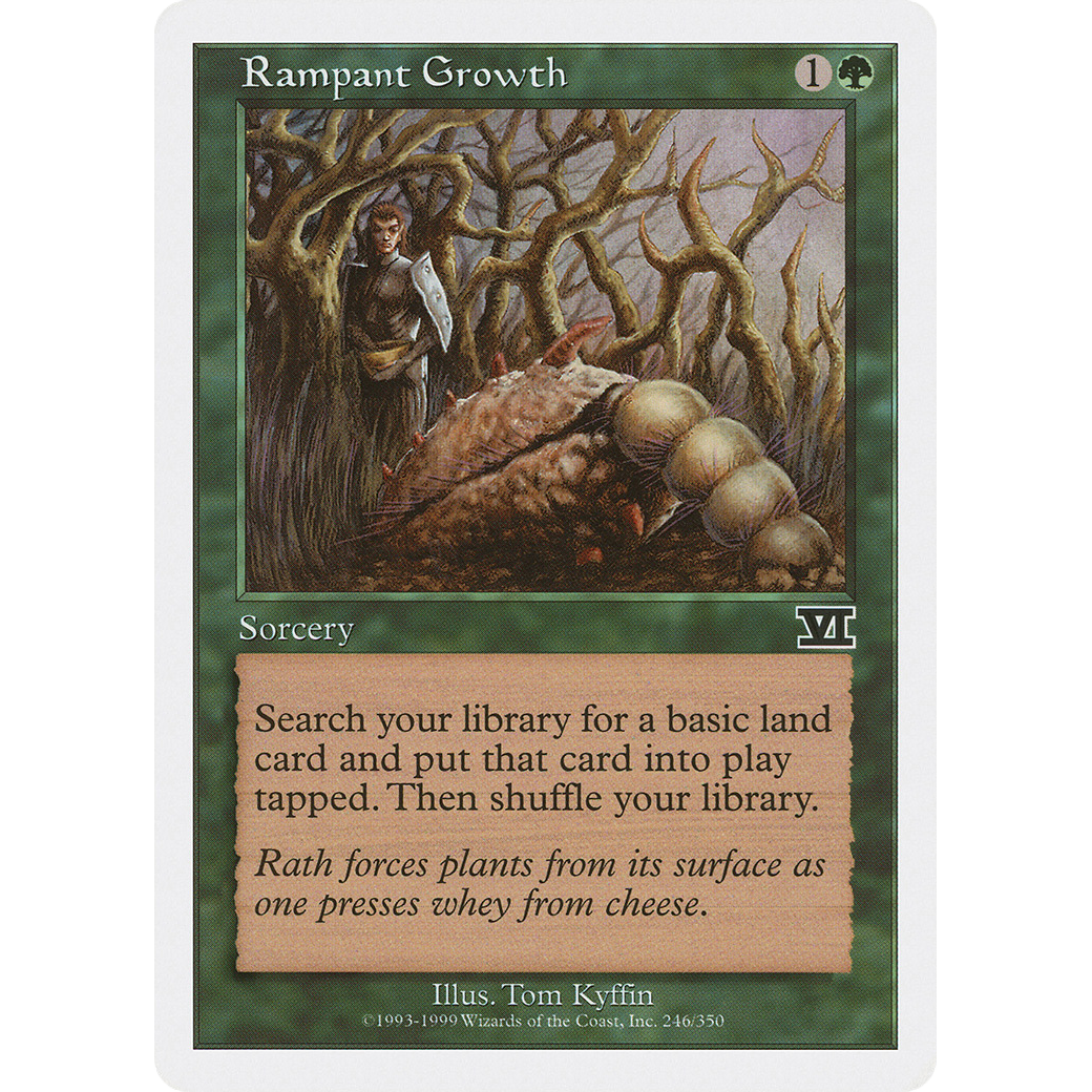 Rampant Growth (6ED-246) - Classic Sixth Edition