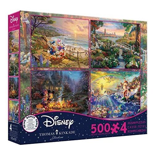 4 in 1 Disney Collection 500pc Puzzle (#3677-1)