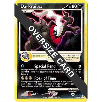 Darkrai - DP24 (DP Black Star Promos) DP24 - Jumbo Cards Holofoil