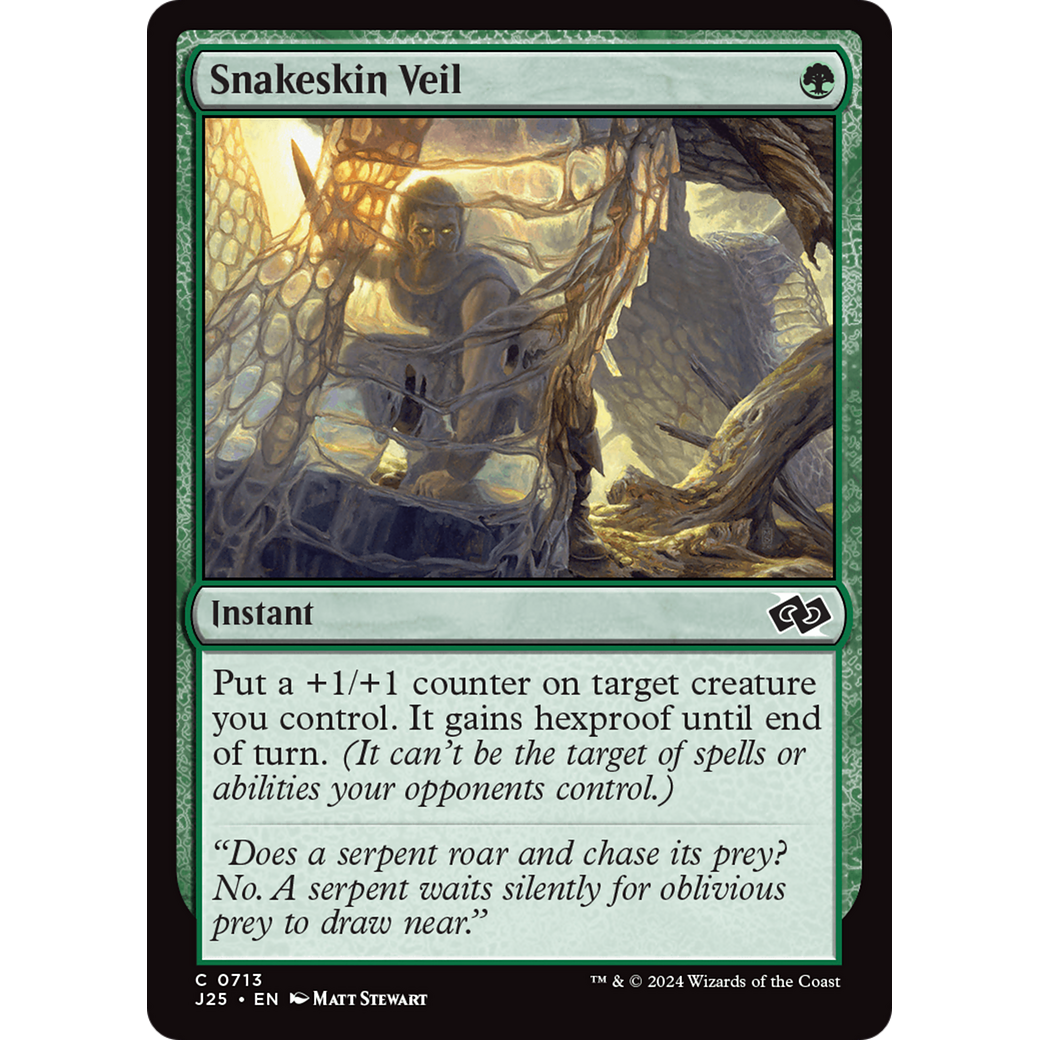 Snakeskin Veil (J25-713) - Foundations Jumpstart