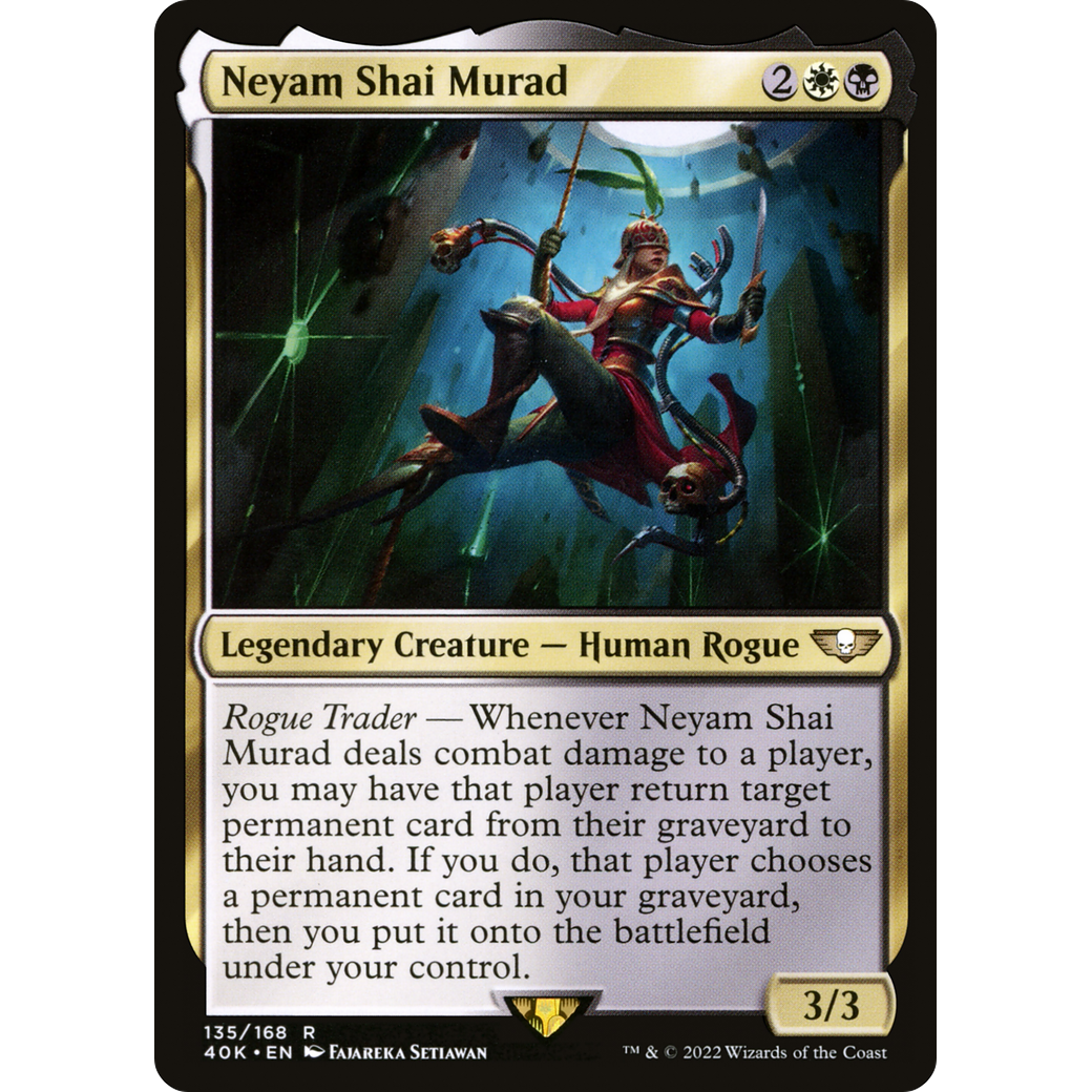 Neyam Shai Murad (40K-135) - Warhammer 40,000 Commander