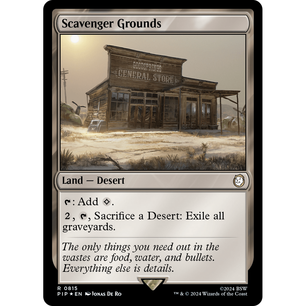 Scavenger Grounds (PIP-815) - Fallout Foil