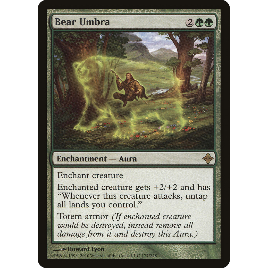Bear Umbra (ROE-177) - Rise of the Eldrazi Foil