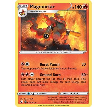Magmortar 30/192 - SWSH02 Rebel Clash