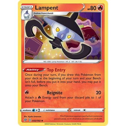 Lampent 32/192 - SWSH02 Rebel Clash