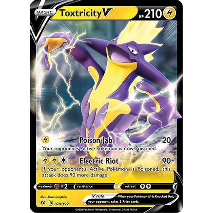 Toxtricity V 70/192 - SWSH02 Rebel Clash Holofoil