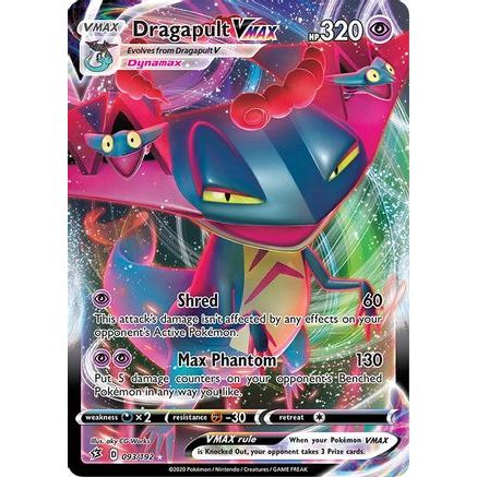 Dragapult VMAX 93/192 - SWSH02 Rebel Clash Holofoil