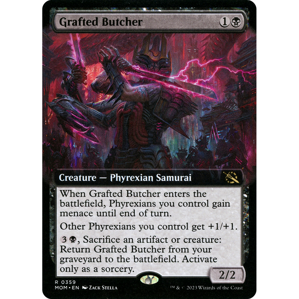 Grafted Butcher (MOM-359) - March of the Machine: (Extended Art)
