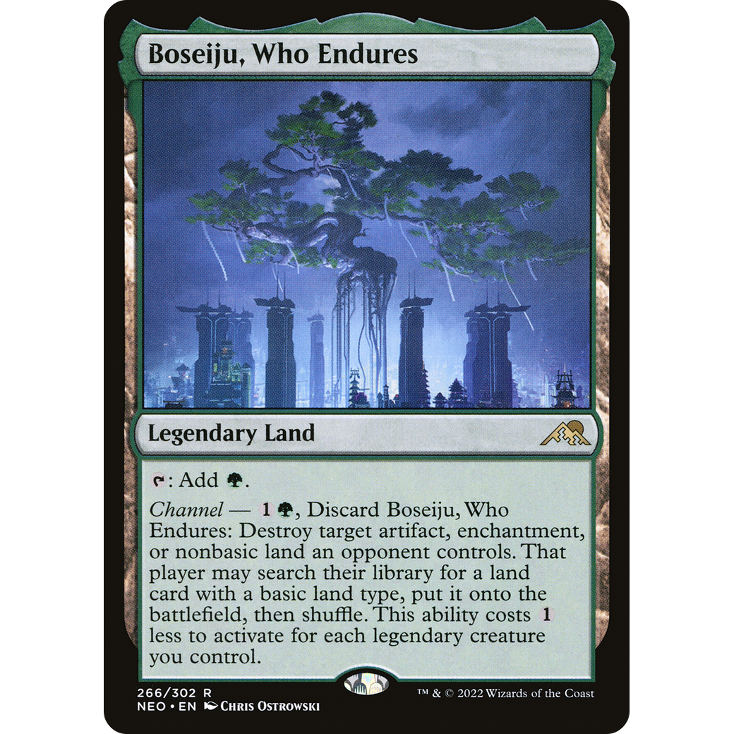 Boseiju, Who Endures (NEO-266) - Kamigawa: Neon Dynasty