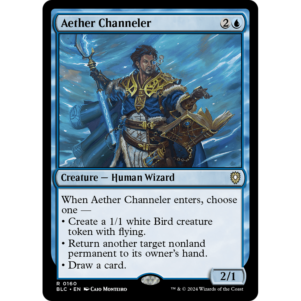 Aether Channeler (BLC-160) - Bloomburrow Commander