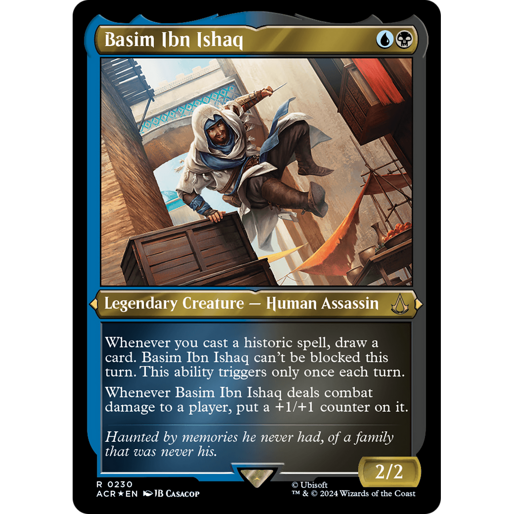 Basim Ibn Ishaq (ACR-230) - Assassin's Creed Etched Foil