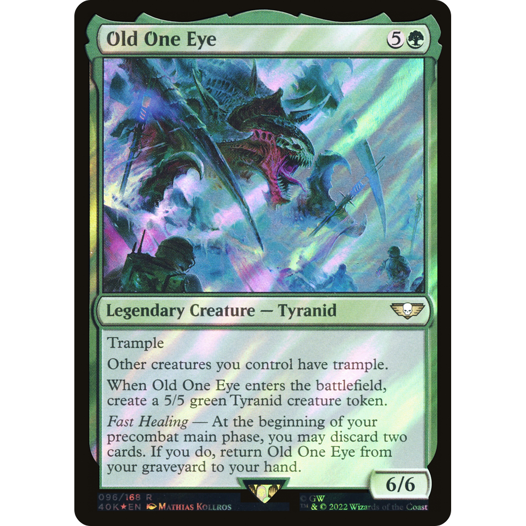 Old One Eye (40K-096) - Warhammer 40,000 Commander Foil